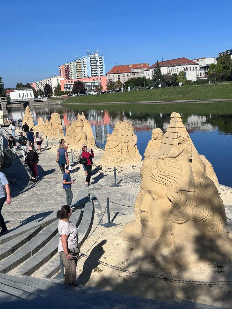 Sandfiguren von Pisek