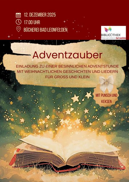 Plakat Adventzauber