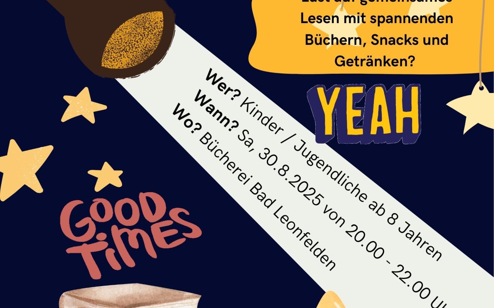 Taschenlampenlesen 